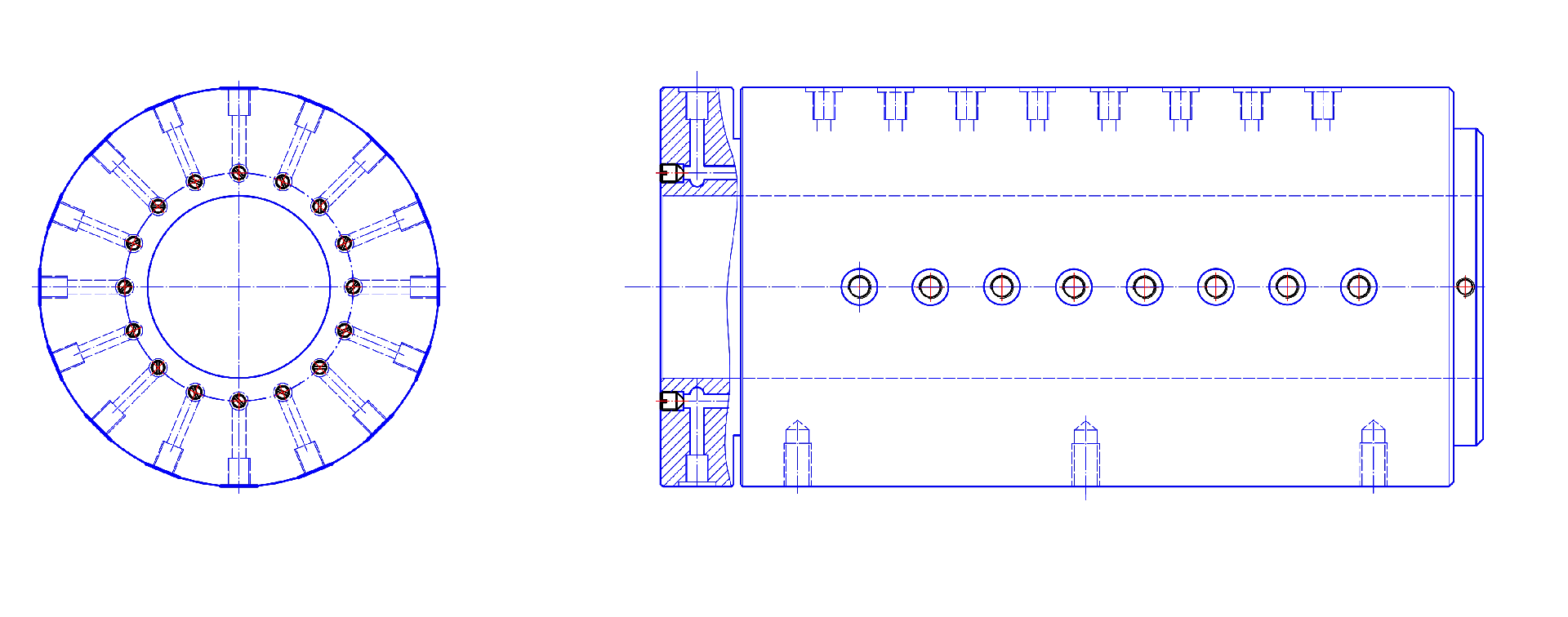 船舶水下作業(yè)絞車液壓回轉(zhuǎn)接頭